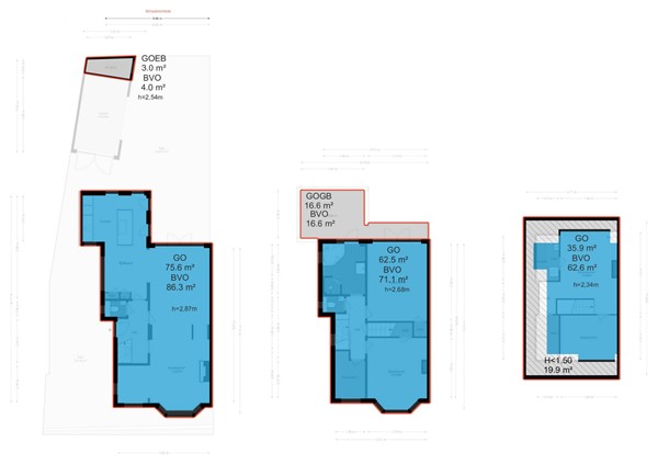 Floorplan - Laan van Alkemade 64, 2341 LK Oegstgeest